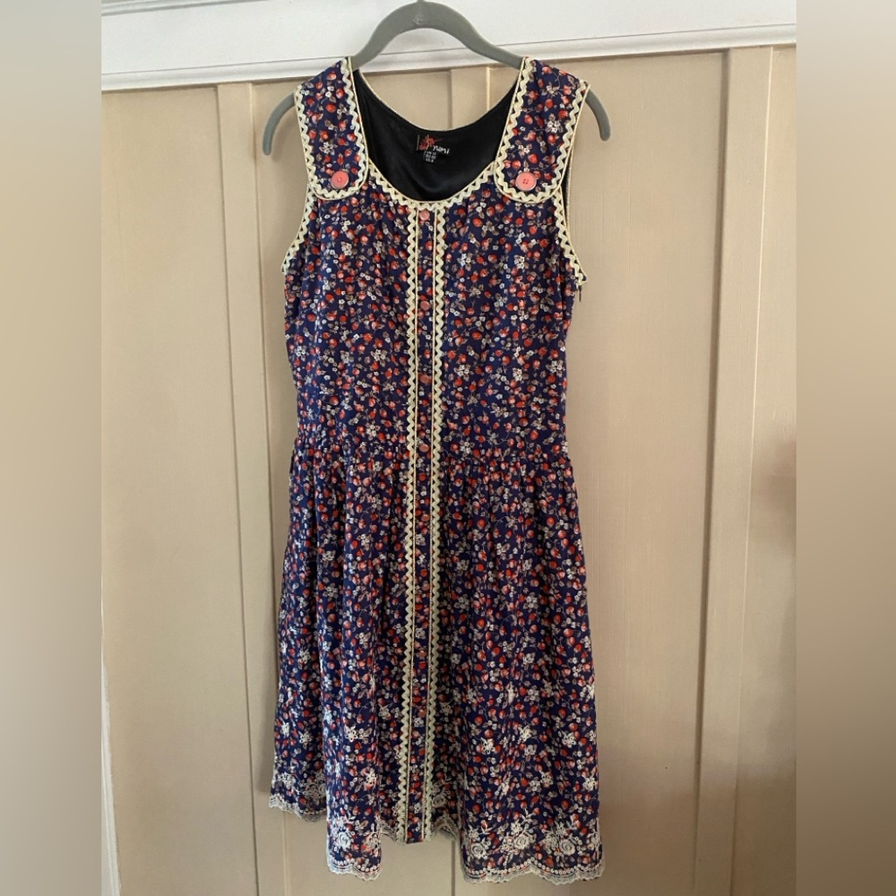 Yumi Summer dress with strawberries!
